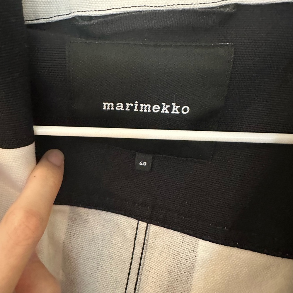 NWOT - Marimekko Luonne Coat Jacket Dress - Picture 3 of 13